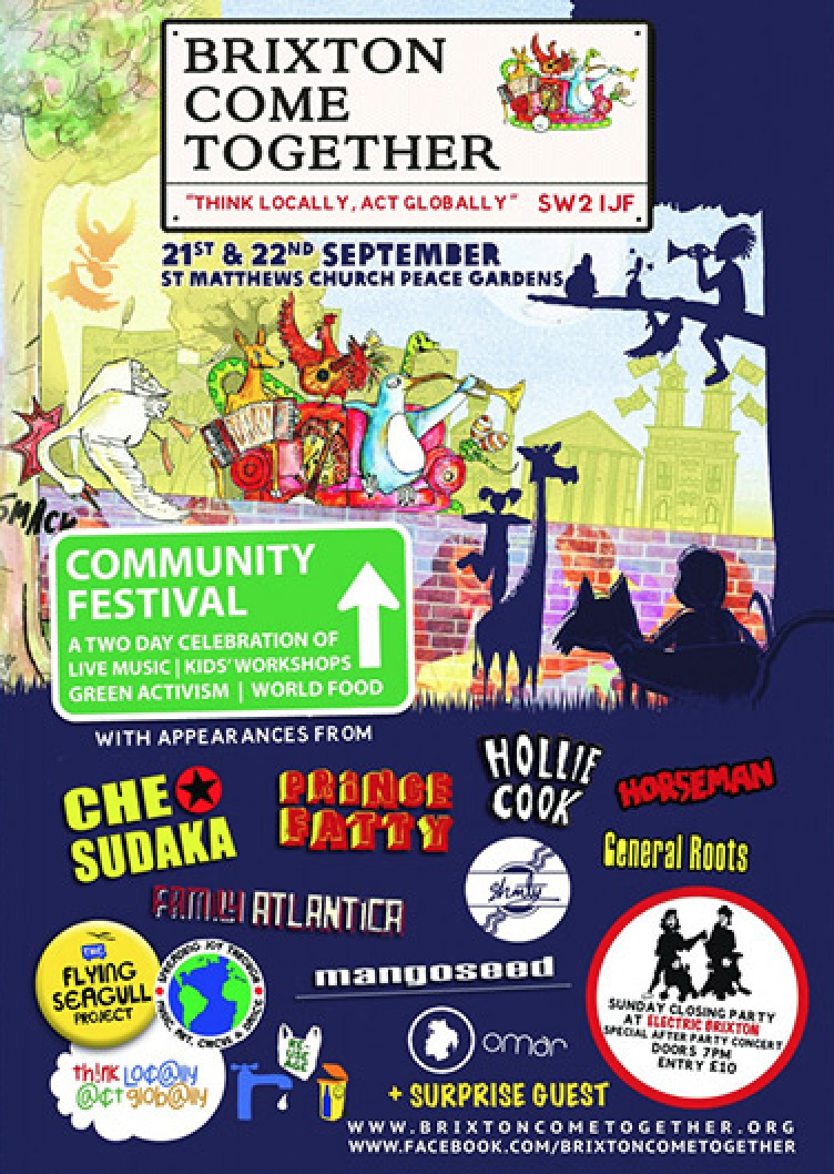 Brixton come together festival Brixton come together festival
